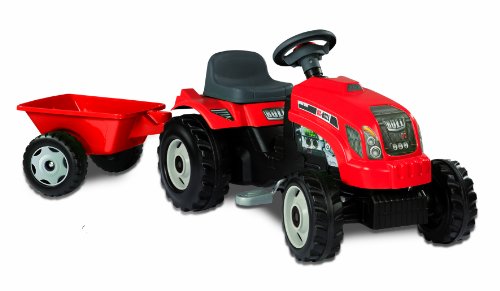 Smoby - 033045 - Vélo et Véhicule pour Enfant - Tracteur Grand Modèle + Remorque Smoby - 033045 - Vélo et Véhicule pour Enfant - Tracteur Grand Modèle + Remorque