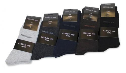 15 paires de chaussettes Cerruti 