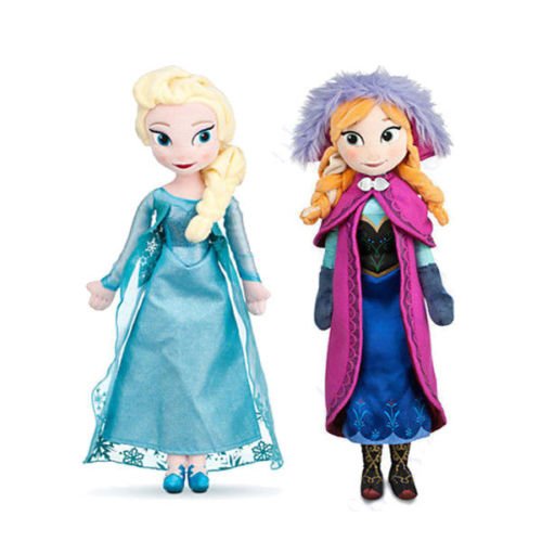 Disney Reine des neiges poupées peluche 16" Anna et Elsa Disney (jouet) Disney Reine des neiges poupées peluche 16" Anna et Elsa Disney (jouet)