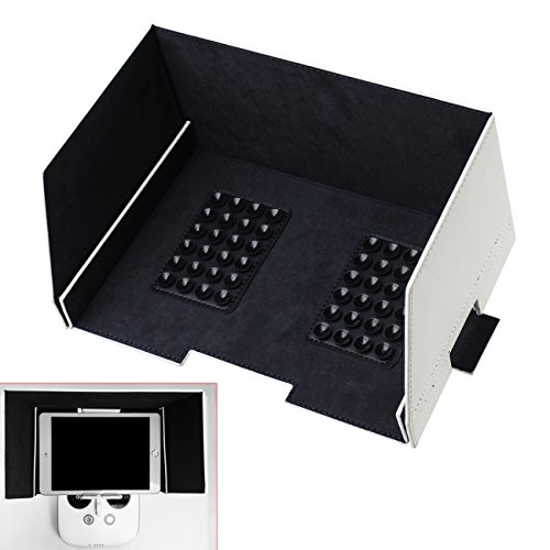 Tera Couverture Pare-soleil Sun Capot pliable avec ventouse pour ipad mini,tablette etc. (? 7,9") et pour la télécommande/ émetteur DJI Inspire 1/ Phantom 3 Tera Couverture Pare-soleil Sun Capot pliable avec ventouse pour ipad mini,tablette etc. (? 7,9") et pour la télécommande/ émetteur DJI Inspire 1/ Phantom 3