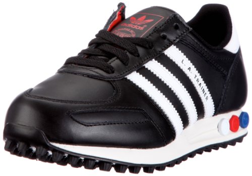 adidas Originals La Trainer, Baskets mode homme - Noir (Black/White/Light Scarlet), 44 EU