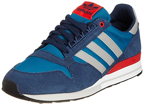adidas Originals Zx 500 Og, Baskets mode homme - Bleu (Bleher/Grdemg/Rouge), 44 EU