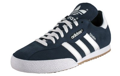 Adidas - Baskets Homme - Samba Super Suède - Bleu - Taille UK9 Adidas - Baskets Homme - Samba Super Suède - Bleu - Taille UK9