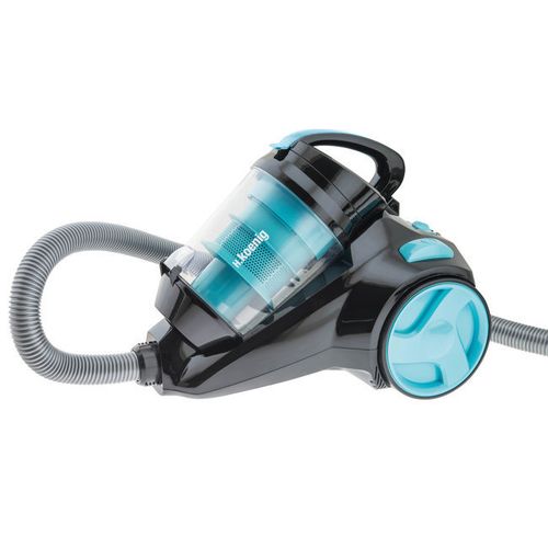 H.koenig Aspirateur Polycyclonique Sans Sac Silencieux Sls810 Bleu 