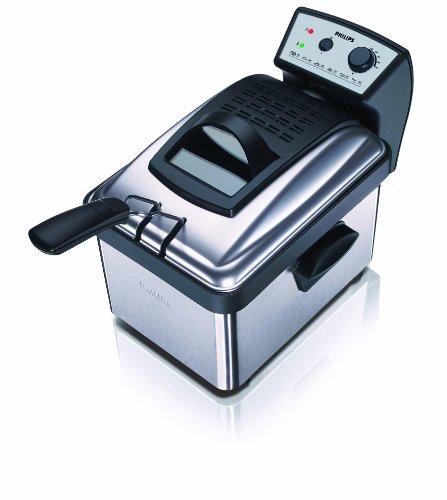 Philips HD6163/00 Friteuse Metal 1kg Cuve amovible