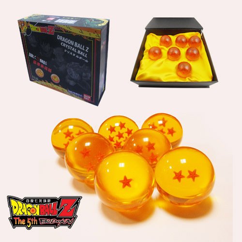 Lujex-Dragon Ball 7PCS Anime Dragon ball Z Set boule de cristal Lujex-Dragon Ball 7PCS Anime Dragon ball Z Set boule de cristal