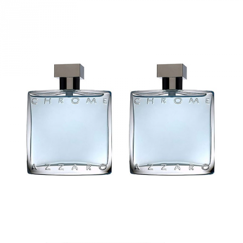 2 flacons Azzaro Chrome Eau De Toilette 30ml 2 flacons Azzaro Chrome Eau De Toilette 30ml
