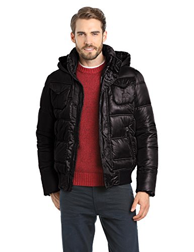 G-Star - Doudoune - Manches longues - Homme - Noir (Black) - Small (Taille fabricant: S) G-Star - Doudoune - Manches longues - Homme - Noir (Black) - Small (Taille fabricant: S)