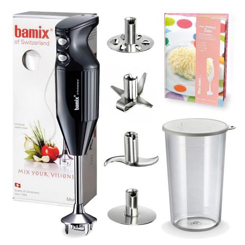 COFFRET BAMIX M140 NOIR INTENSE   LIVRE DE RECETTES - ÉDITION LIMITÉE - MX102291