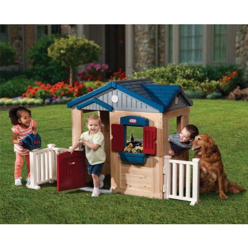 Little Tikes - 620218 - Jeu de Plein Air - Maison en Bois Little Tikes - 620218 - Jeu de Plein Air - Maison en Bois