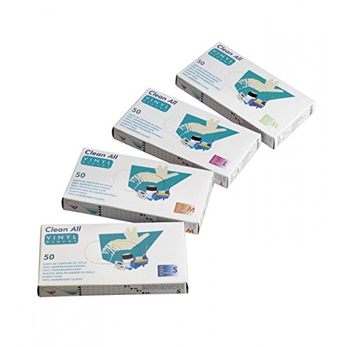 Salon Professional Treatment Vinyl Gloves Box 50 MEDIUM Salon Professional Treatment Vinyl Gloves Box 50 MEDIUM