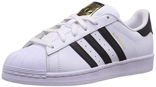 Adidas Originals Superstar, Chaussures Sneaker Mixte Enfant - Blanc (ftwr White/core Black/ftwr White), 38 EU Adidas Originals Superstar, Chaussures Sneaker Mixte Enfant - Blanc (ftwr White/core Black/ftwr White), 38 EU