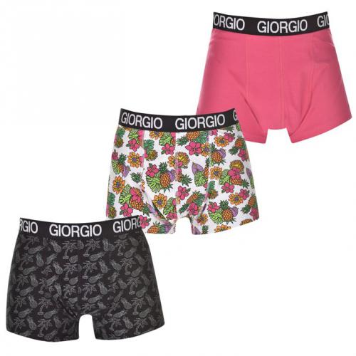 Giorgio 3 Pack Hipster Boxer Shorts Giorgio 3 Pack Hipster Boxer Shorts