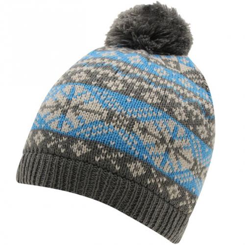 Lee Cooper Cooper Fair Isle Bobble Chapeau Lee Cooper Cooper Fair Isle Bobble Chapeau