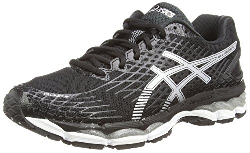 Asics Gel-nimbus 17, Chaussures de Running Entrainement Homme - Noir (black/silver/onyx 9093), 46.5 EU Asics Gel-nimbus 17, Chaussures de Running Entrainement Homme - Noir (black/silver/onyx 9093), 46.5 EU