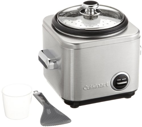 Cuisinart CRC400E Cuiseur à riz et céréales multifonctions, 6 personnes, Cuisson vapeur