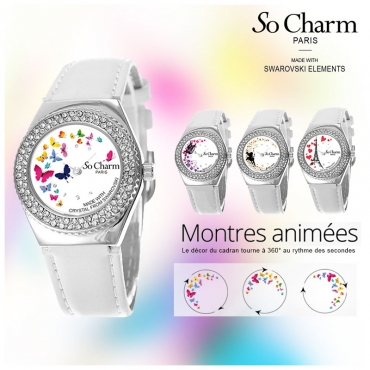 Montre animée So Charm Swarovski Montre animée So Charm Swarovski