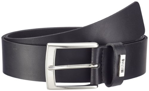 Mustang - Ceinture - Homme - Noir (Black 440) - FR : 12/2 (Taille fabricant : 100) Mustang - Ceinture - Homme - Noir (Black 440) - FR : 12/2 (Taille fabricant : 100)