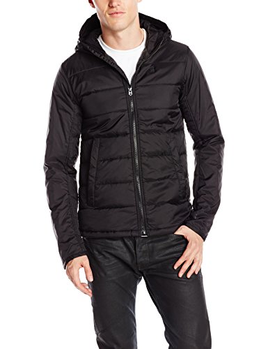 G-Star - Blouson - Coupe droite - Manches longues - Homme - Noir (Black) - Large (Taille fabricant: L) G-Star - Blouson - Coupe droite - Manches longues - Homme - Noir (Black) - Large (Taille fabricant: L)
