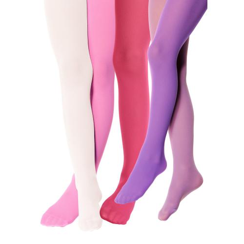 Lot de 5 Paires de Collants Filles Lot de 5 Paires de Collants Filles