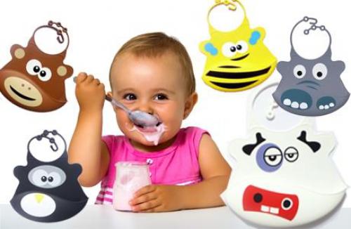 5 bavoirs en silicone souple 5 bavoirs en silicone souple