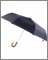 Gratuit - Parapluie pliable ultra-léger avec poignée en bois Gratuit - Parapluie pliable ultra-léger avec poignée en bois