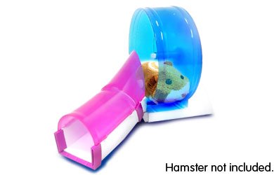 Zhu Zhu Pets - Hamster Wheel & Tunnel - Roue et Tunnel (Hamster Vendu Séparément) Zhu Zhu Pets - Hamster Wheel & Tunnel - Roue et Tunnel (Hamster Vendu Séparément)