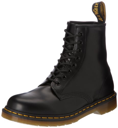 Dr. Martens 1460, Boots mixte adulte - Noir (Black Smooth), 38 EU (5 UK) Dr. Martens 1460, Boots mixte adulte - Noir (Black Smooth), 38 EU (5 UK)