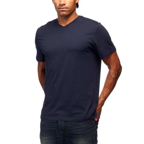 tee-shirt jersey col V tee-shirt jersey col V