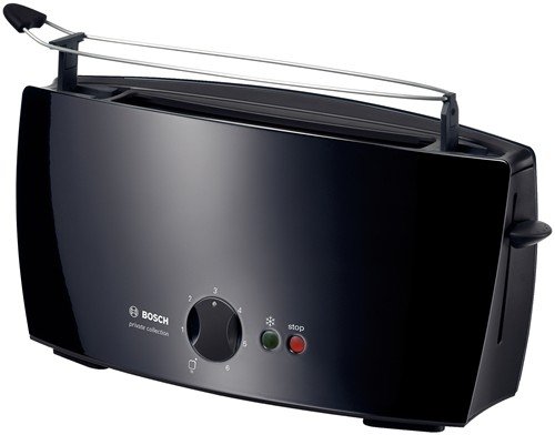 Bosch Tat 6003 Grille-Pain Private Collection 900W 1 fente Noir