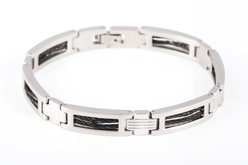 Bracelet Homme - Acier inoxydable 28 Gr - 21cm Bracelet Homme - Acier inoxydable 28 Gr - 21cm