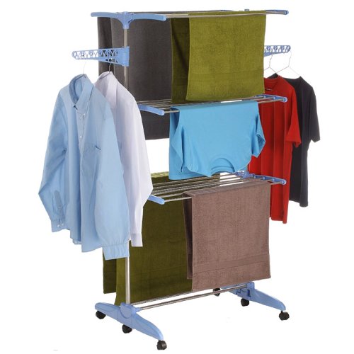 Étendoir à linge grande capacité avec peu d'encombrement - modulable au gré de vos envies Étendoir à linge grande capacité avec peu d'encombrement - modulable au gré de vos envies