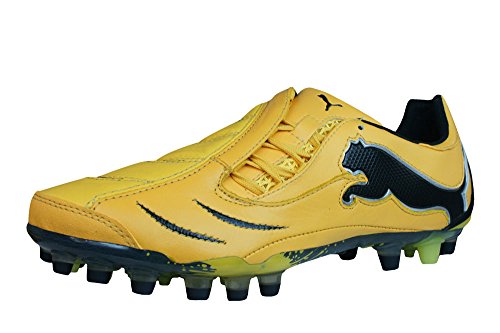Puma PowerCat 1.10 Synth Grass Homme en cuir Chaussures de football - jaune-Yellow-43 Puma PowerCat 1.10 Synth Grass Homme en cuir Chaussures de football - jaune-Yellow-43