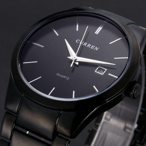 Montre homme CURREN luxe marque complet en acier inoxydable affichage analogique Montre homme CURREN luxe marque complet en acier inoxydable affichage analogique