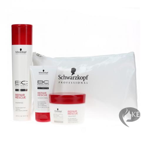 Shampooing BC Repair    BC Repair Rescue Treatment    Serum    Sac