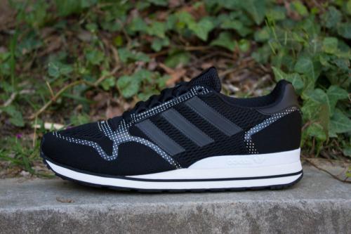 ADIDAS ZX 500 TECH FIT NOIR BLANC