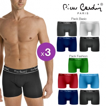 Pack 3 Boxers Pierre Cardin
