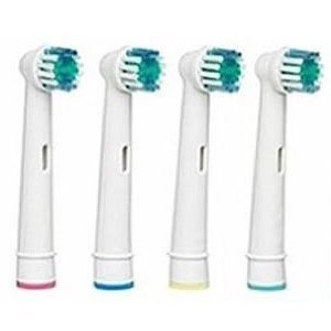 4 Têtes Brossette Brossettes compatibles pour brosse à dents électrique Braun Oral B OralB
