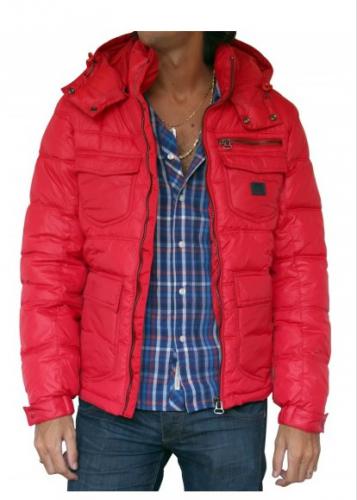 Blouson doudoune Lee Rouge