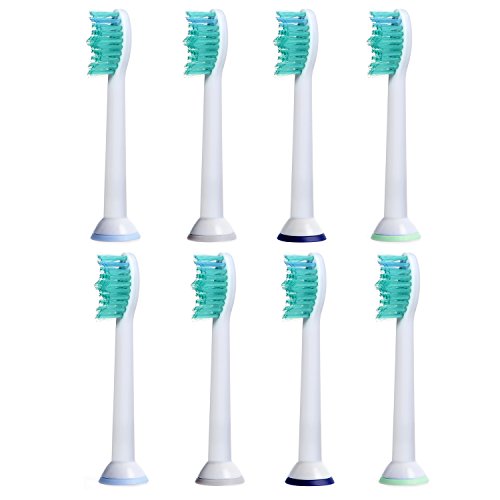 8 pcs. (2x4) de têtes à brosse à dents E-Cron®. Remplacement de Philips Sonicare ProResults. Entièrement compatibles avec les modèles de brosses à dents électriques Philips: DiamondClean, FlexCare, FlexCare Platinum, FlexCare(+), HealthyWhite, 2 Seri