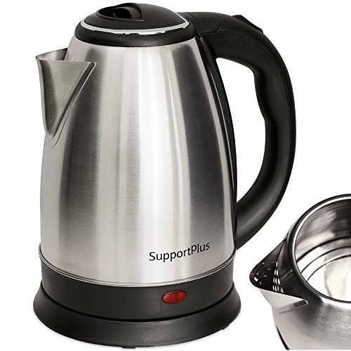 Bouilloir électrique en inox - 1,8L - max. 1800 watt - chauffe eau thé café