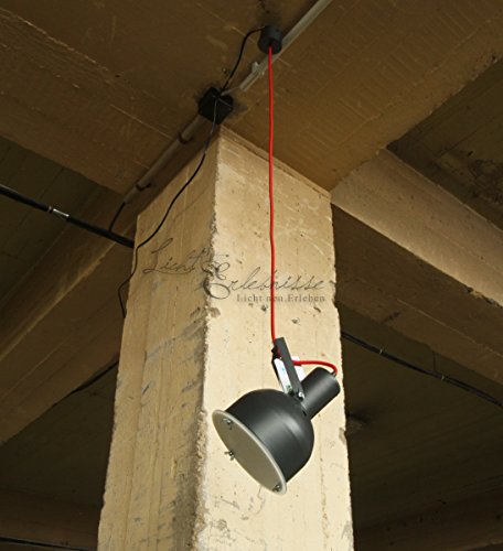 Original Industriel Suspension Vintage Design / Luminaire interieur / Gris Original Industriel Suspension Vintage Design / Luminaire interieur / Gris