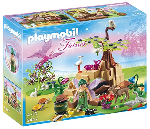 Playmobil - 5447 - Figurine - Fée Méditrine Avec Animaux Playmobil - 5447 - Figurine - Fée Méditrine Avec Animaux