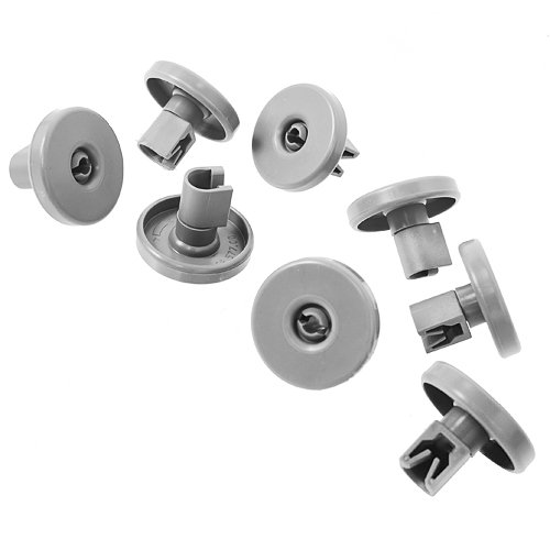Zanussi Aeg Electrolux Lot de 8 grandes roulettes pour panier de lave-vaisselle Zanussi Aeg Electrolux Lot de 8 grandes roulettes pour panier de lave-vaisselle