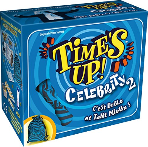 Asmodée - TUC2 - Jeu d'Ambiance - Time's Up! Celebrity 2 - Bleu Asmodée - TUC2 - Jeu d'Ambiance - Time's Up! Celebrity 2 - Bleu