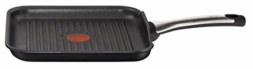 Tefal-Préférence - 26 x 26 cm-Pro Induction Poêle Grill anti-adhésive Noir
