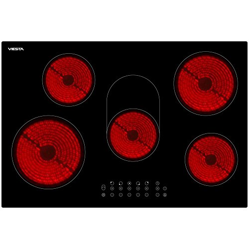 Viesta C5Z Plaque de cuisson vitroceramique, Table Vitrocéramique 5 feux Viesta C5Z Plaque de cuisson vitroceramique, Table Vitrocéramique 5 feux