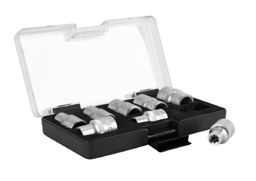 Elite 921836 Coffret de 8 douilles étoile Elite 921836 Coffret de 8 douilles étoile