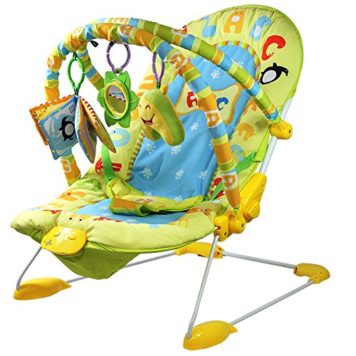 Monsieur Bébé ® Transat vibrant et musical + Barre à jouets et dossier inclinable - Modèle Jungle - Norme EN 12790 Monsieur Bébé ® Transat vibrant et musical + Barre à jouets et dossier inclinable - Modèle Jungle - Norme EN 12790