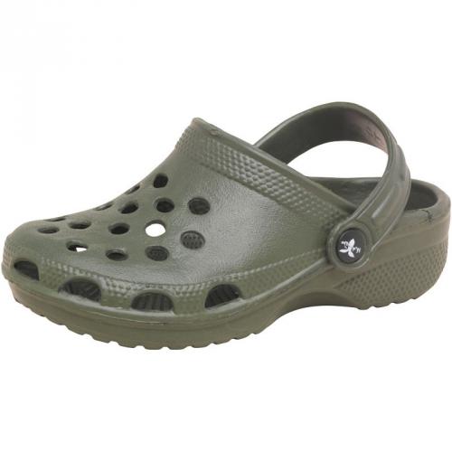 Sabots sharkies Enfant Kaki